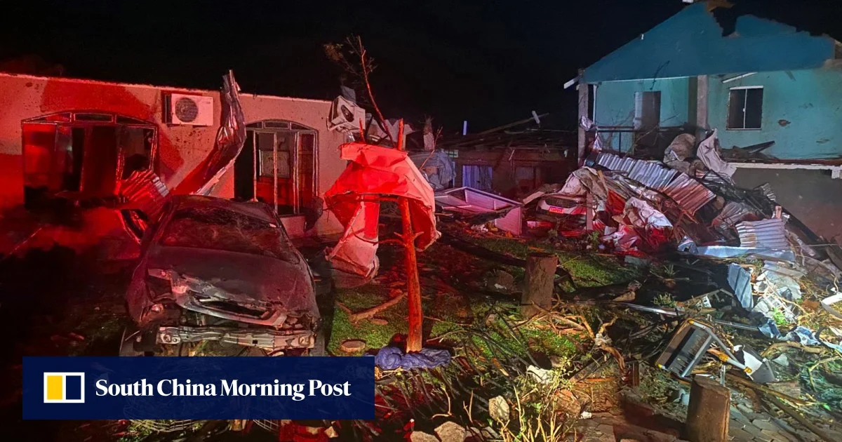 Мощно торнадо в Бразилия уби 6, рани над 400